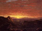 Frederic Edwin Church Morning, Looking East over the Hudson Valley from the Catskill Mountains china oil painting reproduction